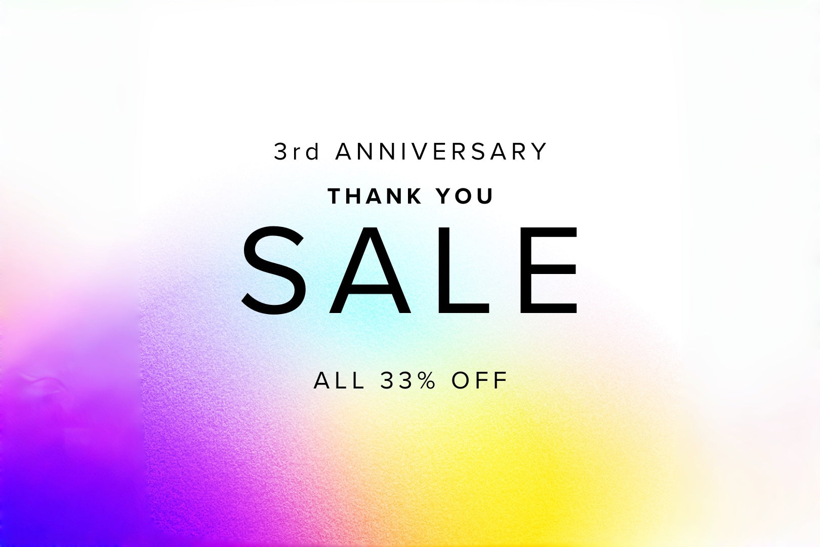 NIONE 3周年キャンペーン開催のお知らせ