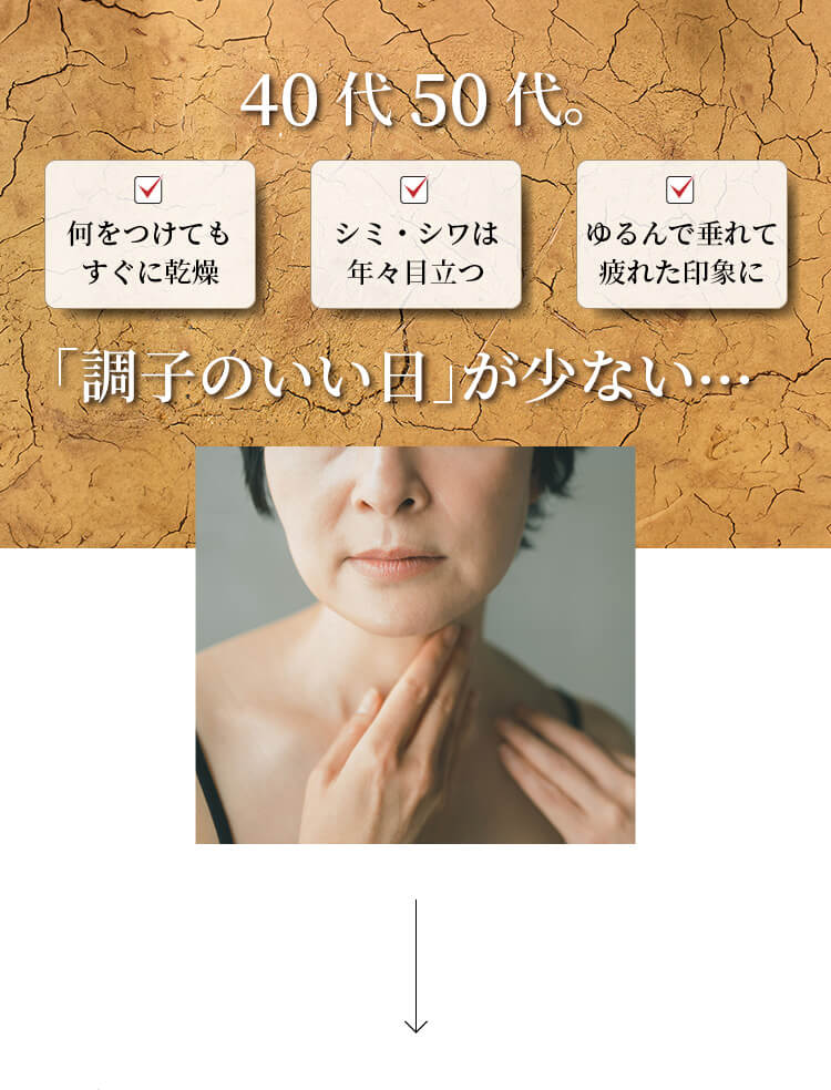 40代 50代。｢調子のいい日｣が少ない…